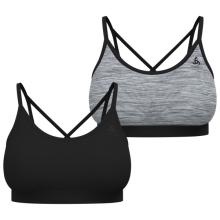 Odlo - Women's Seamless Low Sport Bra - Sport-BH Gr S schwarz/grau