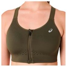 Asics - Women's Road Combination Zip Bra - Sport-BH Gr 75 - Cup: A braun