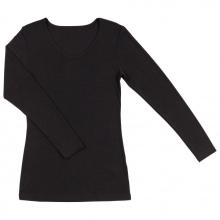 Joha - Women's Blouse L/S 85/15 - Merinounterwäsche Gr XS schwarz