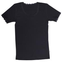 Joha - Women's T-Shirt 70403 - Merinounterwäsche Gr XS schwarz