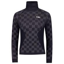 Mons Royale - Women's Ascender Merino Seamless Mock Neck L/S - Merinounterwäsche Gr L blau/grau
