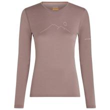 Icebreaker - Women's Merino 200 Oasis L/S Crewe Rainer Ridge - Merinounterwäsche Gr XS braun