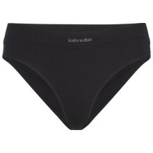 Icebreaker - Women's Merino Blend Rib Lotus Hipster - Merinounterwäsche Gr XS schwarz