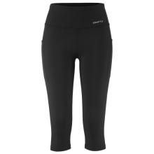 Craft - Women's Essence Capri 3 - Lauftights Gr S schwarz