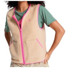 Roxy - Women's Boundless Spirit Easy Vest - Fleeceweste Gr S beige