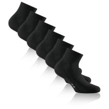 Rohner - Basic Sneaker Plus 3er Pack - Multifunktionssocken Gr 35-38 schwarz