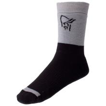 Norrøna - Trollveggen Heavy Weight Merino Socks - Wandersocken Gr 37-39 schwarz/grau