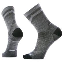 Smartwool - Performance Run Zero Cushion Mid Crew Pattern - Laufsocken Gr 42-45 grau