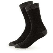 Alpacasocks&Co - Merino Lifestyle - Merinosocken Gr 36-39 schwarz