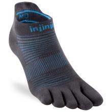 Injinji - Run Lightweight No-Show - Laufsocken Gr 47,5+ grau/blau
