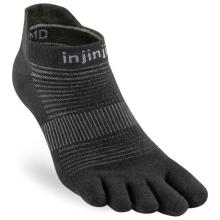 Injinji - Run Original Weight No Show - Laufsocken Gr 40,5-44 schwarz