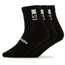 Salomon - Everyday Ankle 3-Pack - Multifunktionssocken Gr 36-38 schwarz