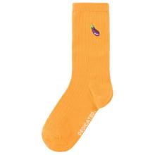 DEDICATED - Rib Socks Knivsta Eggplant - Multifunktionssocken Gr 36-40 orange