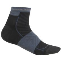 Icebreaker - Women's Merino Run+ Ultralight Mini - Laufsocken Gr 35-37 schwarz