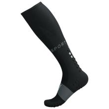 Compressport - Full Socks Oxygen - Kompressionssocken Gr T4 - EU 45-48 schwarz