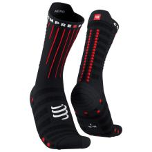 Compressport - Aero Socks - Radsocken Gr T1 - EU: 35-38 schwarz