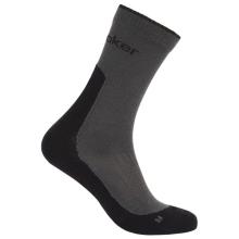 Icebreaker - Women's Merino Hike+ Light Crew - Wandersocken Gr 38-40 grau