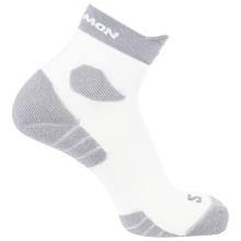 Salomon - Aero Ankle - Laufsocken Gr 39-41 weiß/grau