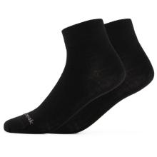Heber Peak - Merino SylvaHe. Quarter 2-Pack - Multifunktionssocken Gr 36-38 schwarz