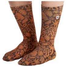 PEPPERMINT - Women's Signature Socks Print - Radsocken Gr 35-38 braun