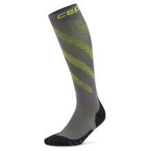CEP - Women's Run Edt. Elliptic Sock Tall - Kompressionssocken Gr II grau