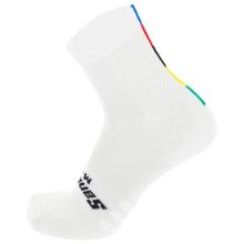 Santini - UCI Official Cycling Socks - Radsocken Gr 36-39 - EU: 36-39 weiß