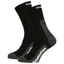 Horsefeathers - Cadence Long Bike Socks - Radsocken Gr 37-39 schwarz