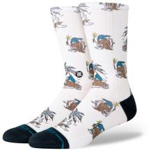 Stance - Castaway Crew - Multifunktionssocken Gr 43-47 weiß