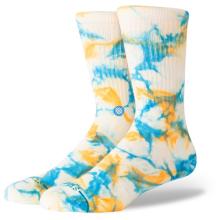 Stance - Spotty Dye Crew - Multifunktionssocken Gr 38-42 beige