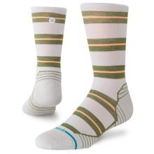 Stance - Striped It Light Wool Crew - Multifunktionssocken Gr 38-42 grau