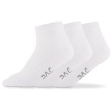 P.A.C. - Logo-Socke 3-Pack Everyday Sneaker - Multifunktionssocken Gr 35-38 weiß