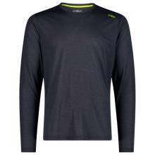CMP - Jacquard L/S T-Shirt - Funktionsshirt Gr 46 blau