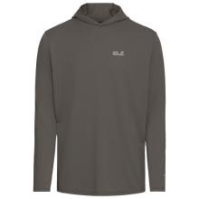 Jack Wolfskin - Prelight Suncool Hoody - Funktionsshirt Gr S braun/grau