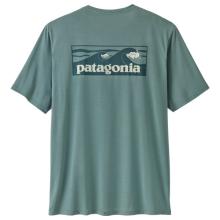 Patagonia - Cap Cool Daily Shirt Boardshort Logo - Funktionsshirt Gr S türkis