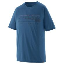 Patagonia - Cap Cool Trail Shirt Stratapeaks - Funktionsshirt Gr XS blau