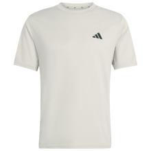 adidas - WE Base Tee - Funktionsshirt Gr 3XL - Tall grau/weiß