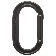 Black Diamond - Oval Keylock Carabiner - Schnappkarabiner grau