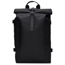 Rains - Rolltop Rucksack Large W3 23 - Daypack schwarz