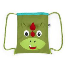 Affenzahn - Kid's Sportbeutel Drache - Kinderrucksack grün