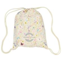 Mikk-Line - Kid's Gymbag PU AOP - Kinderrucksack Gr One Size beige