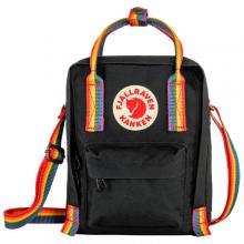 Fjällräven - Kånken Rainbow Sling - Umhängetasche Gr 2,5 l schwarz