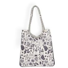 KAVU - Barter Bag - Umhängetasche grau/weiß