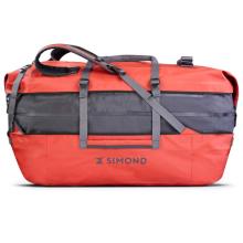 SIMOND - Duffel Bag 500 Waterproof 80-120 - Reisetasche rot