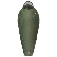 Grüezi Bag - Biopod Wolle Survival Ice XXL - Daunenschlafsack Gr 205 cm - 235 x 95 x 67 cm grün
