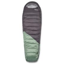 Rab - Women's Radeon -6C / 20F - Kunstfaserschlafsack Gr Long - Body Size: 185 cm grün/ graphene