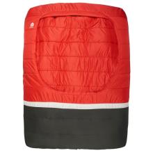 Sierra Designs - Frontcountry Bed Queen 20 - Kunstfaserschlafsack rot/grau