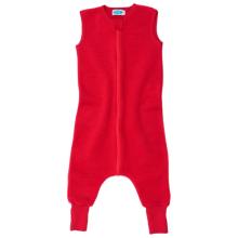 Reiff - Kid's Fleeceschlafsack mit Bein ohne Arm - Kinderschlafsack Gr 74/80 rot