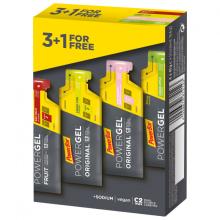 PowerBar - Powergel 3+1 Gratis - Multiflavour Vorteilspack - Energiegel Gr 4 x 41 g grün