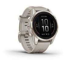 Garmin - EPIX Pro (GEN 2) Sapphire Edition 42 mm - Multifunktionsuhr beige / softgold