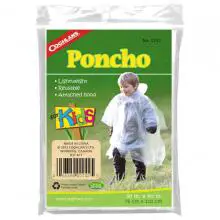 Coghlans - Notfall-Poncho für Kinder - Poncho Gr 76 x 102 cm transparent